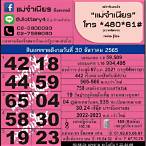 หวยงวดที่30/12/65